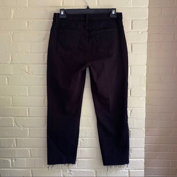 L'agence Black High Rise Skinny Cropped Jeans 27 - Picture 3 of 6